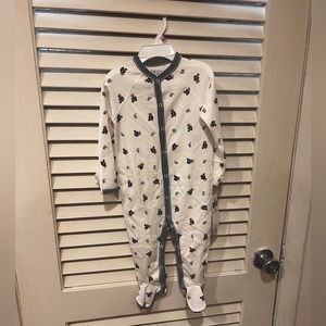 NWT Polo Bear Cotton Footed Coverall 9 mos